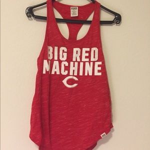PINK MLB Cincinnati Reds Tank XS